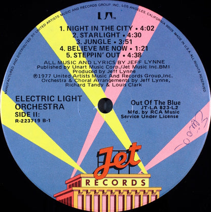 Electric Light Orchestra : Out Of The Blue (2xLP, Album, Club, RCA)