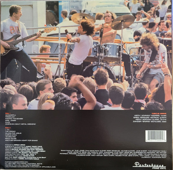 Circle Jerks : Wonderful (LP, Album, RE)