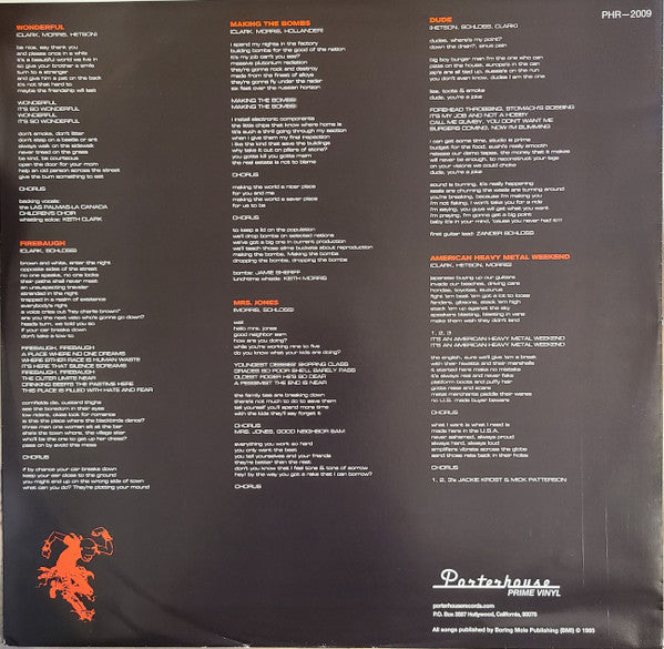 Circle Jerks : Wonderful (LP, Album, RE)