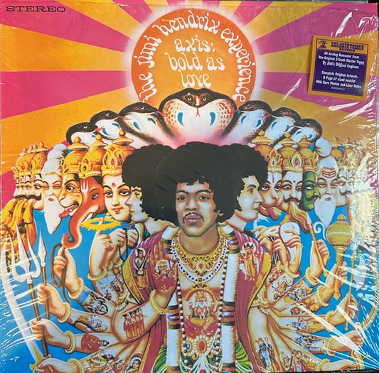 The Jimi Hendrix Experience : Axis: Bold As Love (LP, Album, RE, RM, RP, QRP)