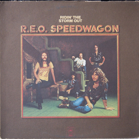 R.E.O. Speedwagon* : Ridin' The Storm Out (LP, Album, RE, Pit)