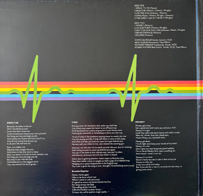 Pink Floyd : The Dark Side Of The Moon (LP, Album, RE, Win)