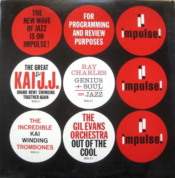 Various : Impulse! - For Programming And Review Purposes Only (LP, Promo, Smplr)