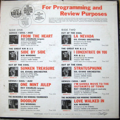 Various : Impulse! - For Programming And Review Purposes Only (LP, Promo, Smplr)