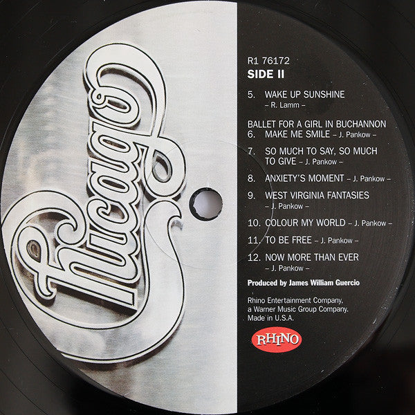 Chicago (2) : Chicago (2xLP, Album, RE, 180)