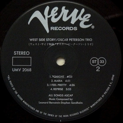 The Oscar Peterson Trio : West Side Story (LP, Album, RE)