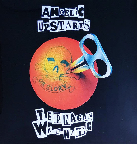 Angelic Upstarts : Teenage Warning (LP, Album, RE, Ora)
