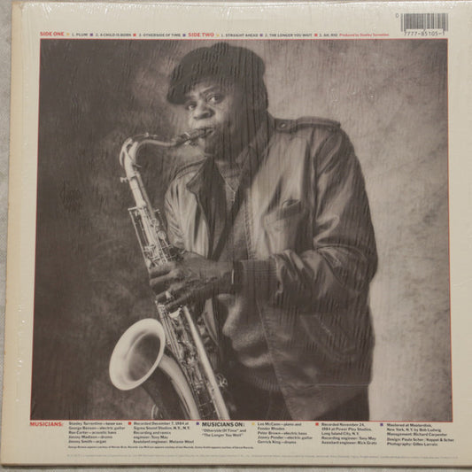 Stanley Turrentine : Straight Ahead (LP, Album, Jac)