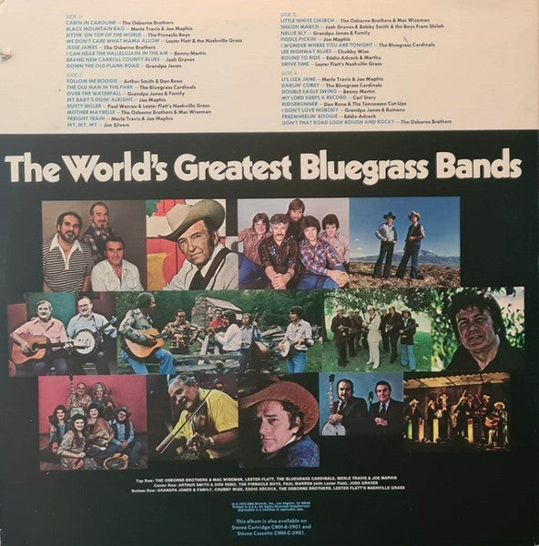 Various : The World's Greatest Bluegrass Bands, Number 2 (2xLP, Comp, Gat)