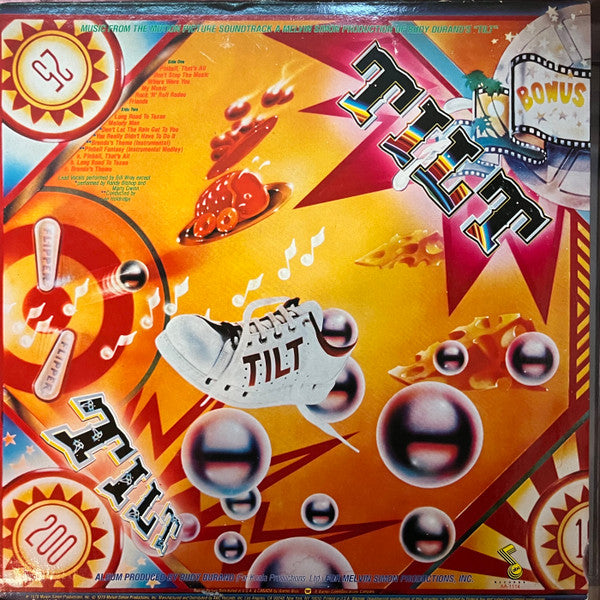 Various : Tilt - Music From The Motion Picture Soundtrack (LP, Album, Promo)