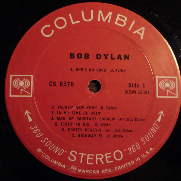 Bob Dylan : Bob Dylan (LP, Album, RE, Pit)
