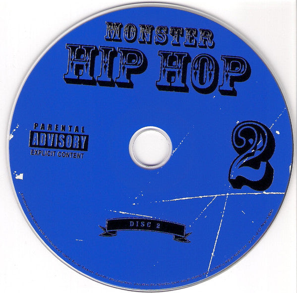Various : Monster Hip Hop (3xCD, Comp + Box)