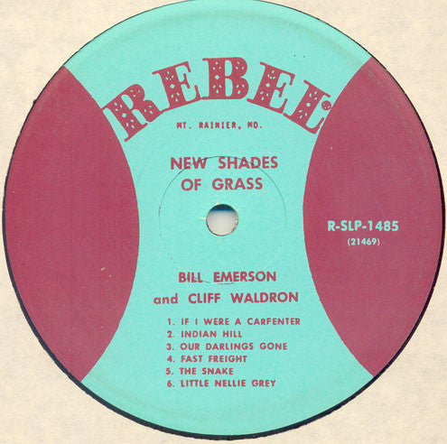 Emerson And Waldron : New Shades Of Grass (LP, Album, RE)