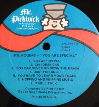 Mister Rogers : You Are Special (LP, Album)