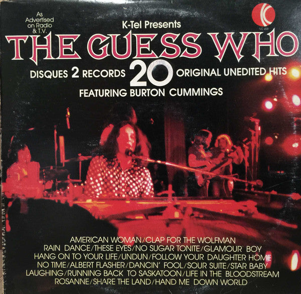 The Guess Who : 20 Greatest Hits (2xLP, Comp)