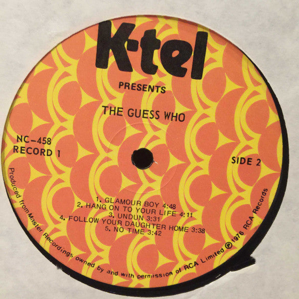 The Guess Who : 20 Greatest Hits (2xLP, Comp)