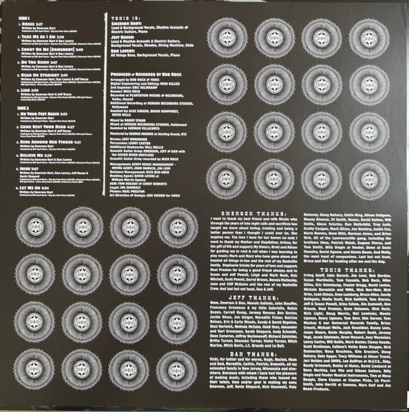 Tonic (2) : Head On Straight (LP, Album, RE)