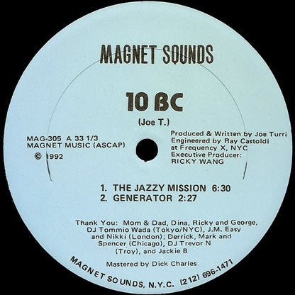 10 BC : The Jazzy Mission (12")