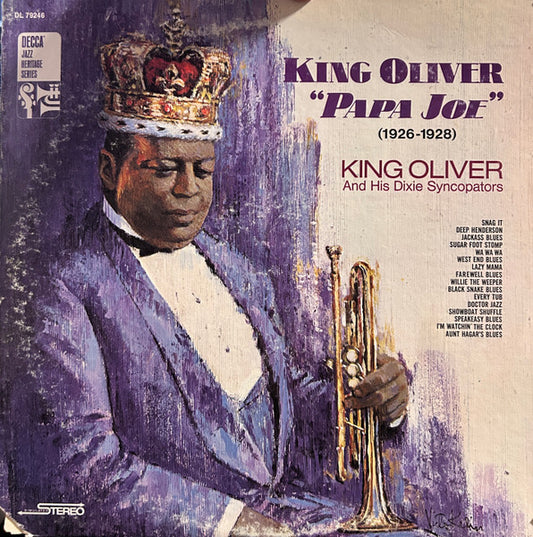 King Oliver : Papa Joe (1926-1928) (LP, Comp, RE)