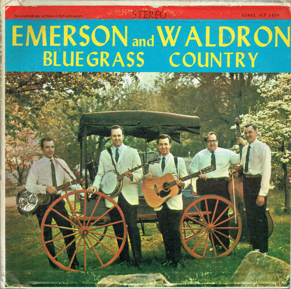Emerson And Waldron : Bluegrass Country (LP, Album)