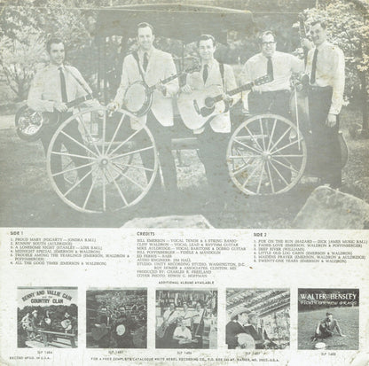 Emerson And Waldron : Bluegrass Country (LP, Album)