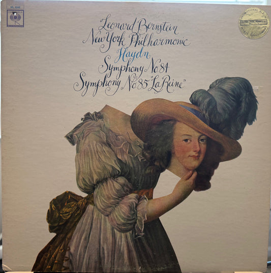 Joseph Haydn - New York Philharmonic, Leonard Bernstein : Symphony No. 84 - Symphony No. 85 "La Reine" (LP, Mono)