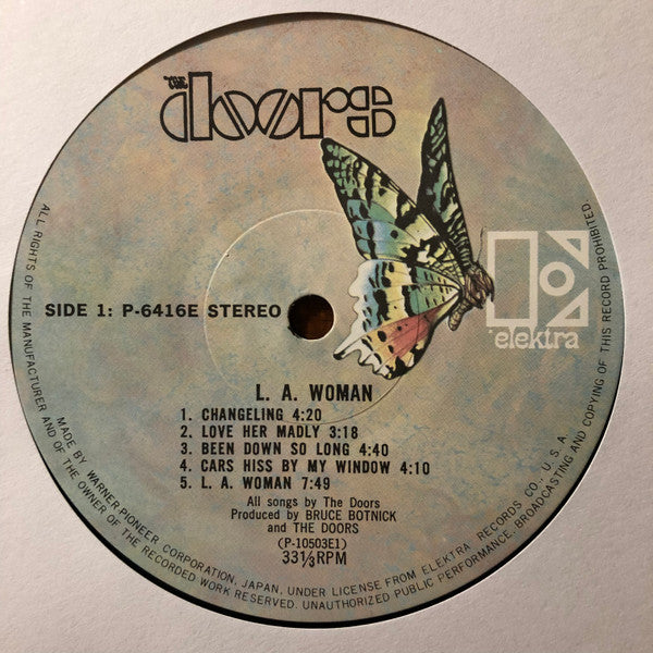 Doors* : L.A. Woman (LP, Album, RE, Rou)