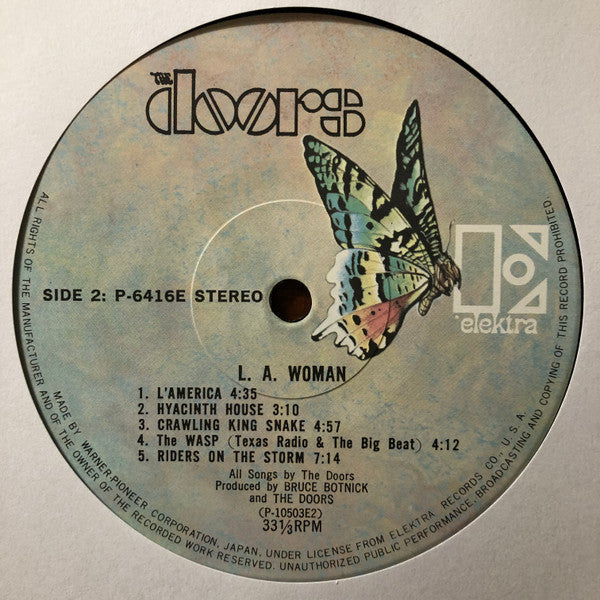 Doors* : L.A. Woman (LP, Album, RE, Rou)