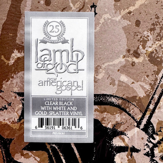 Lamb Of God : New American Gospel (LP, Album, Ltd, RE, Cle)
