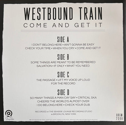 Westbound Train : Come And Get It (2xLP, Album, RE, Cle)