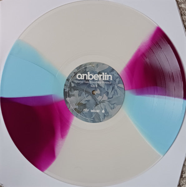 Anberlin : Never Take Friendship Personal (LP, Album, RE, Cle + LP, S/Sided, Comp, Etch, Cle )