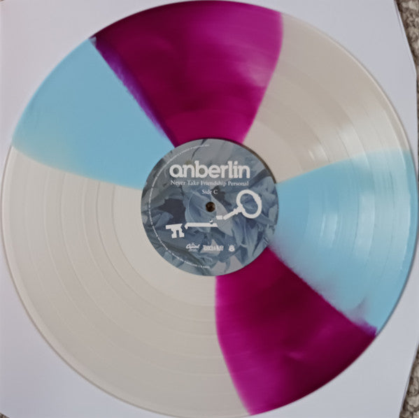 Anberlin : Never Take Friendship Personal (LP, Album, RE, Cle + LP, S/Sided, Comp, Etch, Cle )