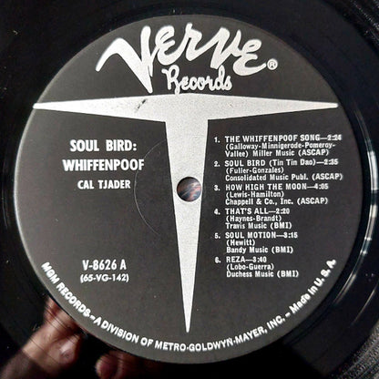 Cal Tjader : Soul Bird: Whiffenpoof (LP, Album, Mono, MGM)