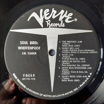Cal Tjader : Soul Bird: Whiffenpoof (LP, Album, Mono, MGM)