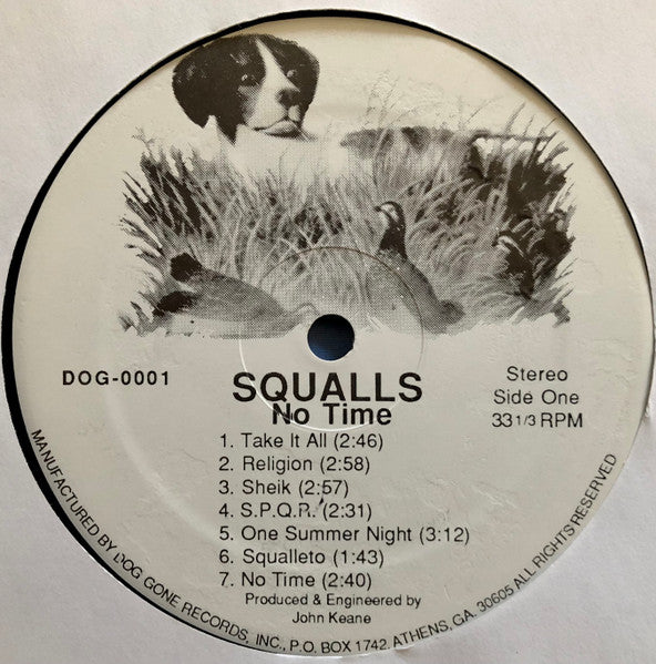 Squalls : No Time (LP, Album)