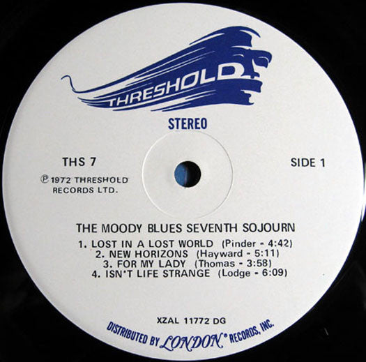 The Moody Blues : Seventh Sojourn (LP, Album, Glo)