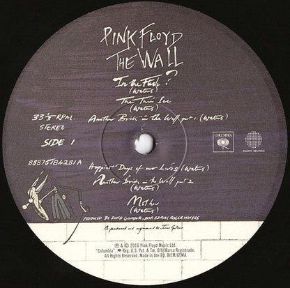 Pink Floyd : The Wall (2xLP, Album, RE, RM, RP, 180)