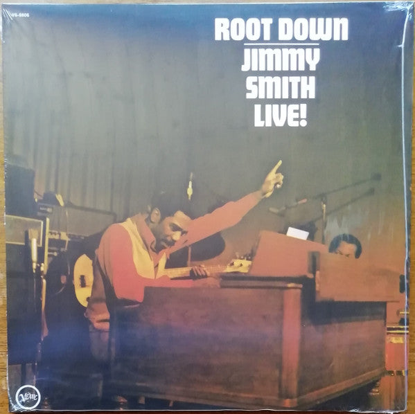 Jimmy Smith : Root Down (Jimmy Smith Live!) (LP, Album, RE)