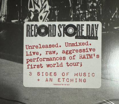 Rage Against The Machine : Live On Tour 1993 (LP + LP, S/Sided, Etch + RSD)