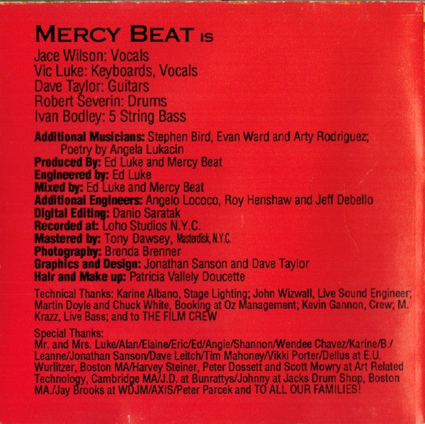 Mercy Beat (3) : Mercy Beat (CD, Album)