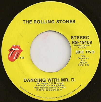 The Rolling Stones : Doo Doo Doo Doo Doo (Heartbreaker) (7", Single, PL )