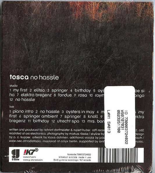 Tosca : No Hassle (2xCD, Album, Fou)