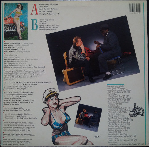 Anson Funderburgh & The Rockets : Sins (LP, Album)