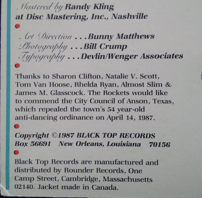 Anson Funderburgh & The Rockets : Sins (LP, Album)