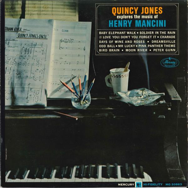 Quincy Jones : Quincy Jones Explores The Music Of Henry Mancini (LP, Album, Mono)