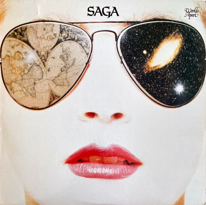 Saga (3) : Worlds Apart (LP, Album, Pit)
