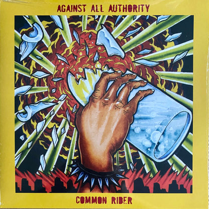 Against All Authority, Common Rider : Split (LP, RE, Red)
