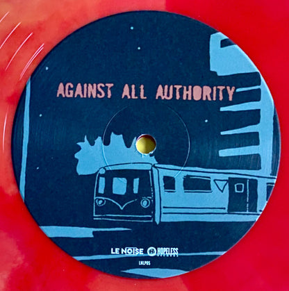 Against All Authority, Common Rider : Split (LP, RE, Red)