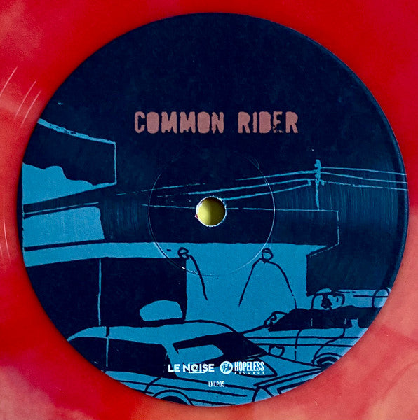 Against All Authority, Common Rider : Split (LP, RE, Red)