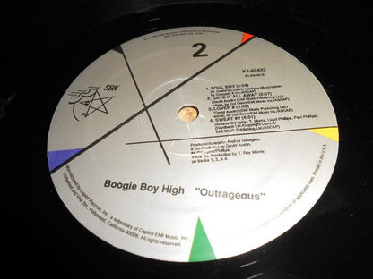Boogie Box High : Outrageous (LP, Album)